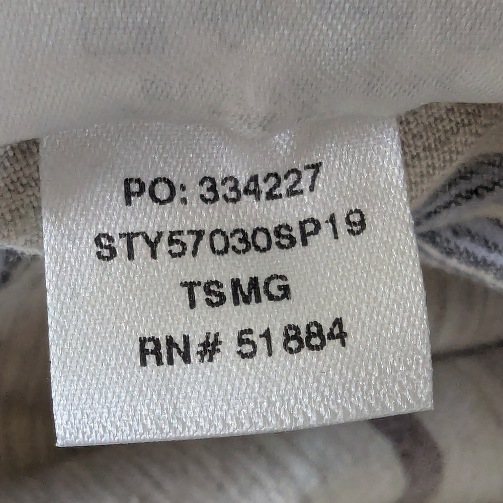 Patagonia Island Hemp Baggies Shorts | 3" Inseam | Striped Boho Neutral Sz S - Picture 8 of 12